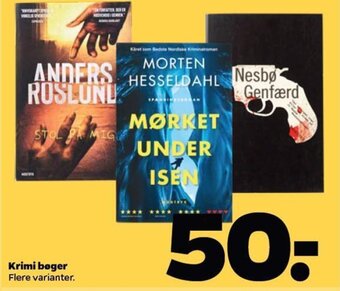 Netto Krimi bøger Flere varianter. tilbud