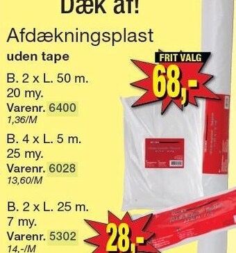 Afdækningsplast