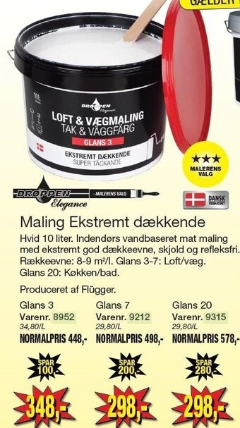 Harald Nyborg Maling ekstremt dækkende tilbud