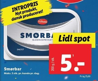 Lidl Smørbar tilbud