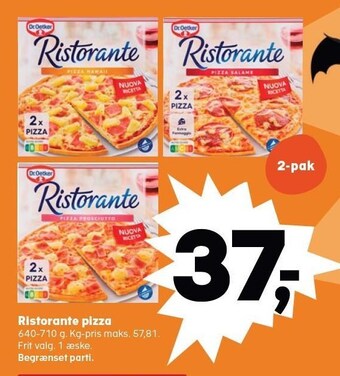 SuperBrugsen Ristorante pizza tilbud