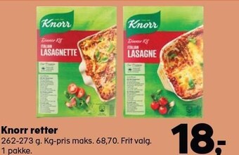 SuperBrugsen Knorr retter tilbud