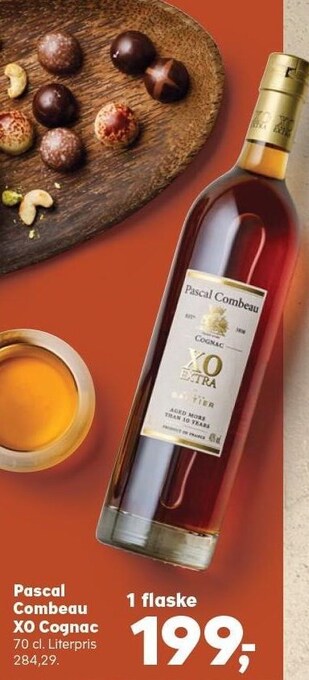 SuperBrugsen Pascal combeau xo cognac tilbud