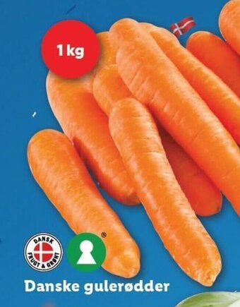 Lidl Danske gulerødder tilbud
