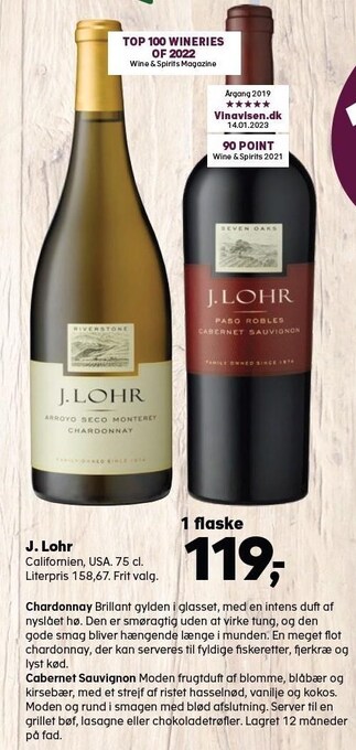 SuperBrugsen J. lohr tilbud