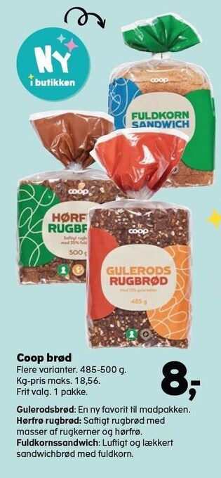 SuperBrugsen Coop brød tilbud