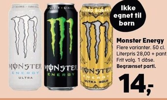 SuperBrugsen Monster energy tilbud