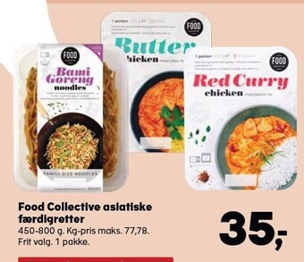 Food collective asiatiske færdigretter