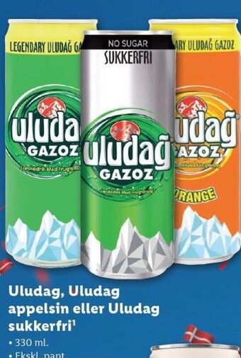 Lidl Uludag, Uludag appelsin eller Uludag sukkerfri¹ tilbud