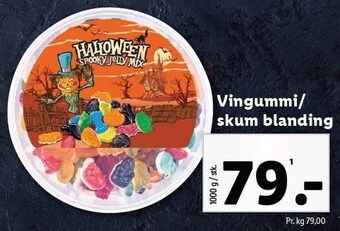 Lidl Vingummi/skum blanding tilbud