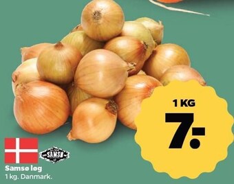 Netto Samsø løg tilbud