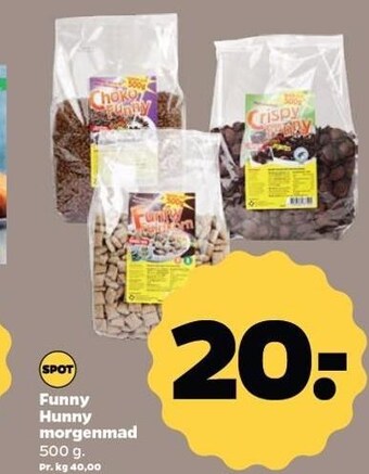 Netto Funny hunny morgenmad tilbud