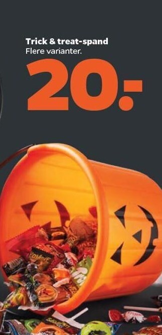 Trick & treat-spand