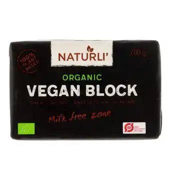 Fleggaard Blok naturli' øko smørbar 200g bio tilbud