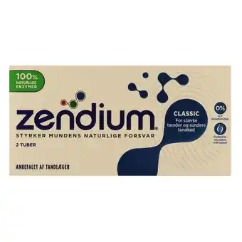 Fleggaard Zendium 2*50ml classic tilbud