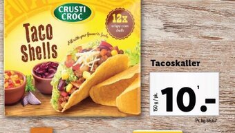 Lidl Tacoskaller tilbud