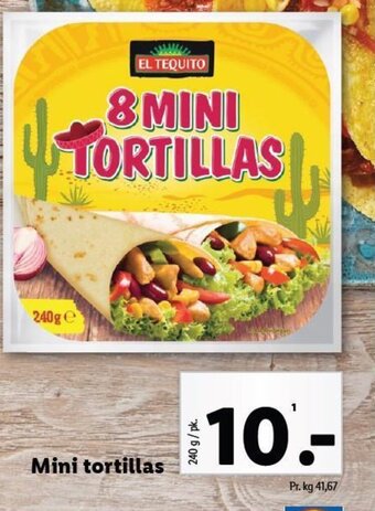 Lidl Mini tortillas tilbud