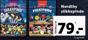 Lidl Nordthy slikkepinde tilbud