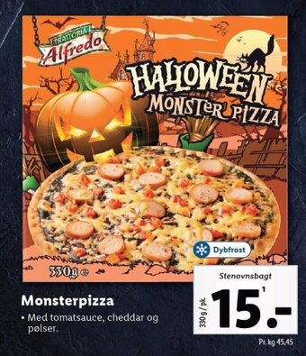 Lidl Monsterpizza tilbud