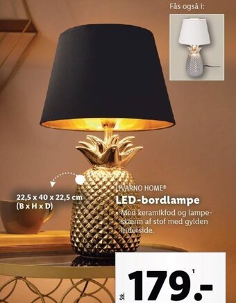 Lidl LIVARNO HOMEⓇ LED-bordlampe tilbud
