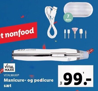 VITALMAXXⓇ Manicure- og pedicure sæt