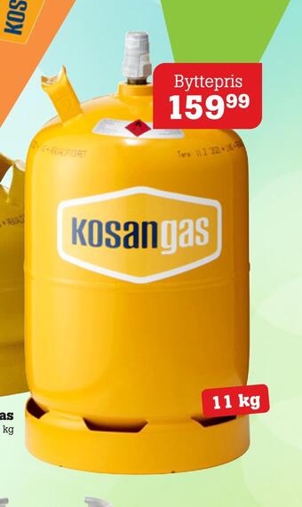Poetzsch Padborg Kosan flaskegas tilbud