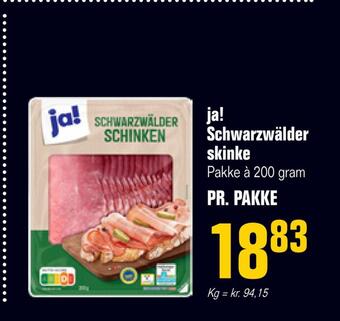Poetzsch Padborg Ja! schwarzwälder skinke tilbud