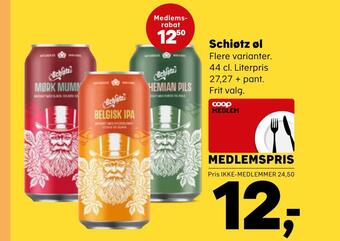 SuperBrugsen Schiøtz øl tilbud