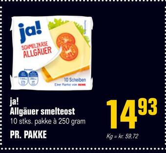 Ja! allgäuer smelteost