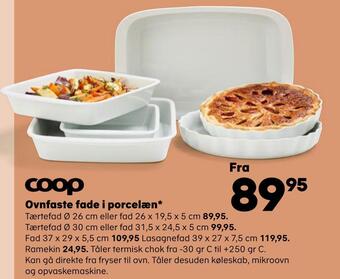 Ovnfaste fade i porcelæn