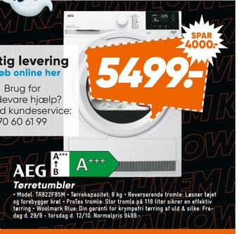 Bilka Tørretumbler tilbud