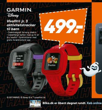 Bilka Vivofit jr. 3 aktivitetstracker til børn tilbud