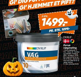 Bilka Dyrup vægmaling tilbud