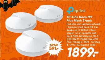 Bilka Tp-link deco m9 plus mesh 3-pak tilbud