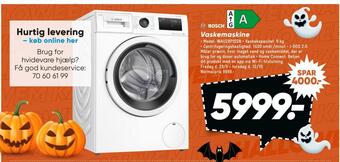 Bilka Vaskemaskine tilbud