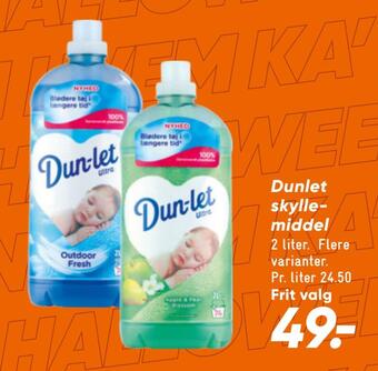 Bilka Dunlet skyllemiddel tilbud