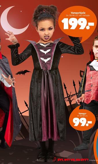Fætter BR Vampyrkjole tilbud
