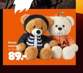 Bamse med tøj