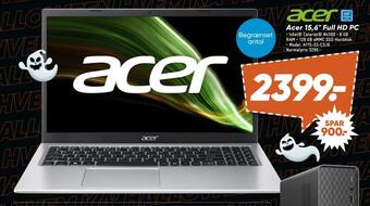 Bilka Acer 15,6 full hd pc tilbud