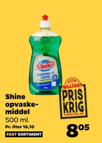 Shine opvaskemiddel
