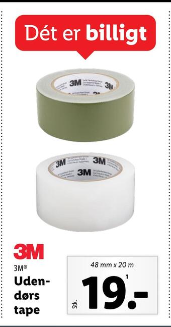 Lidl Udendørs tape tilbud