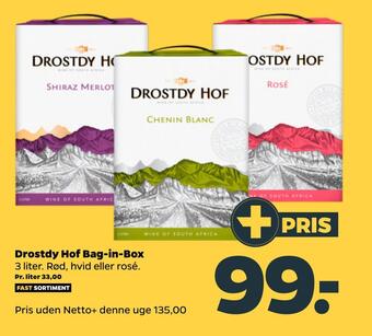 Netto Drostdy hof bag-in-box tilbud