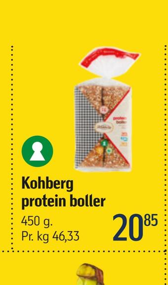 Føtex Kohberg protein boller tilbud