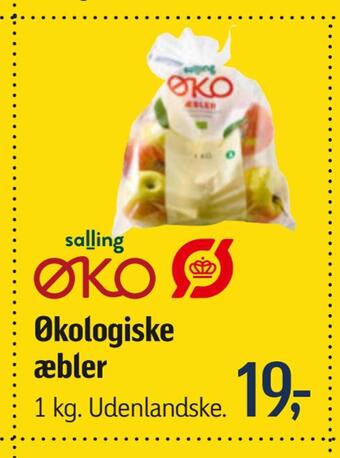 Føtex Økologiske æbler tilbud
