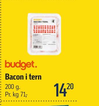 Føtex Bacon i tern tilbud