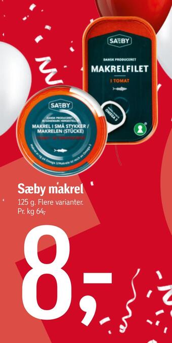 Føtex Sæby makrel tilbud
