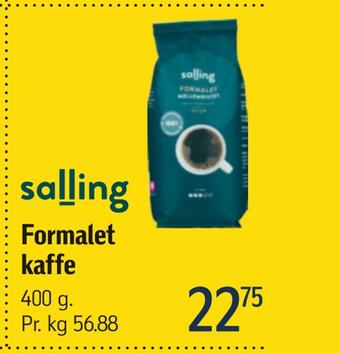 Føtex Formalet kaffe tilbud