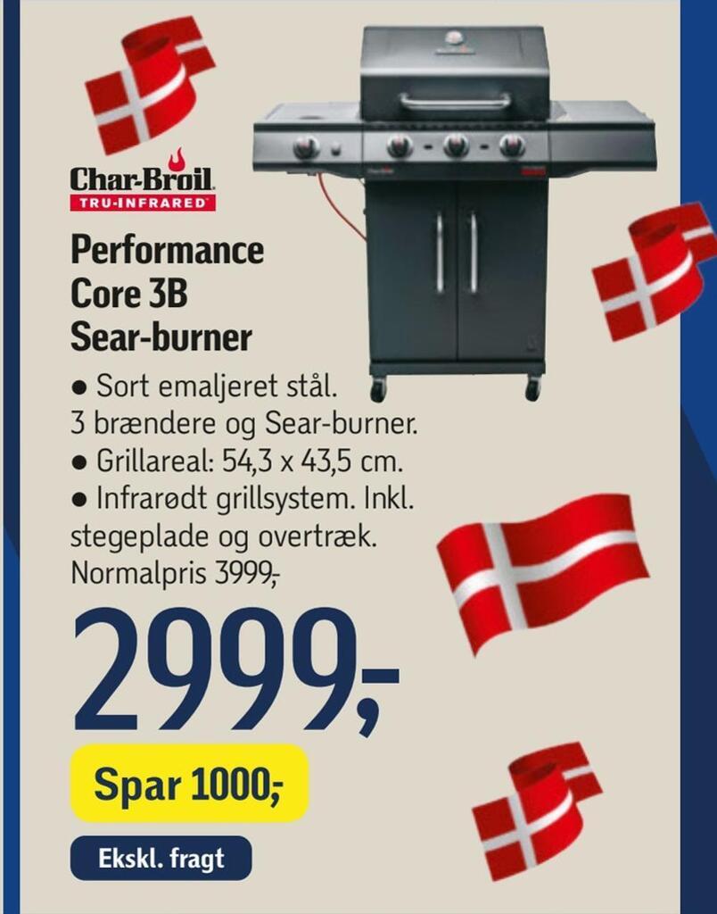 Performance core 3b searburner tilbud hos Føtex