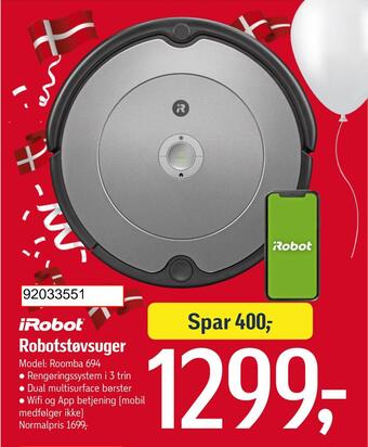 Føtex Robotstøvsuger tilbud