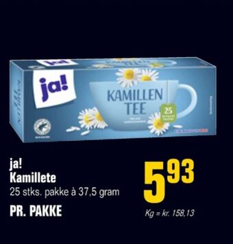 Otto Duborg Ja! tebreve tilbud